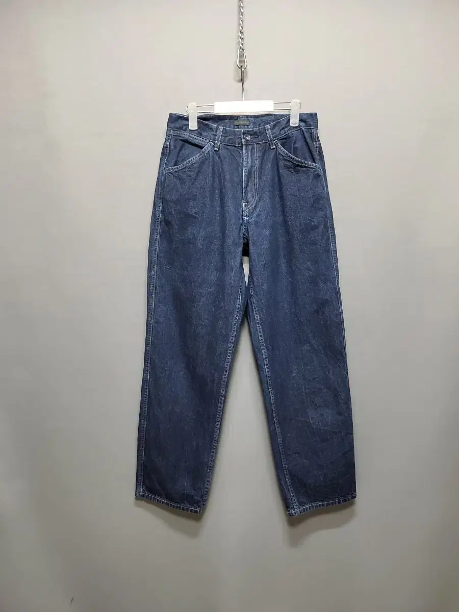 Kashiko Embroied Nonfade Denim Pants kashiko Embroidered Non-Fade